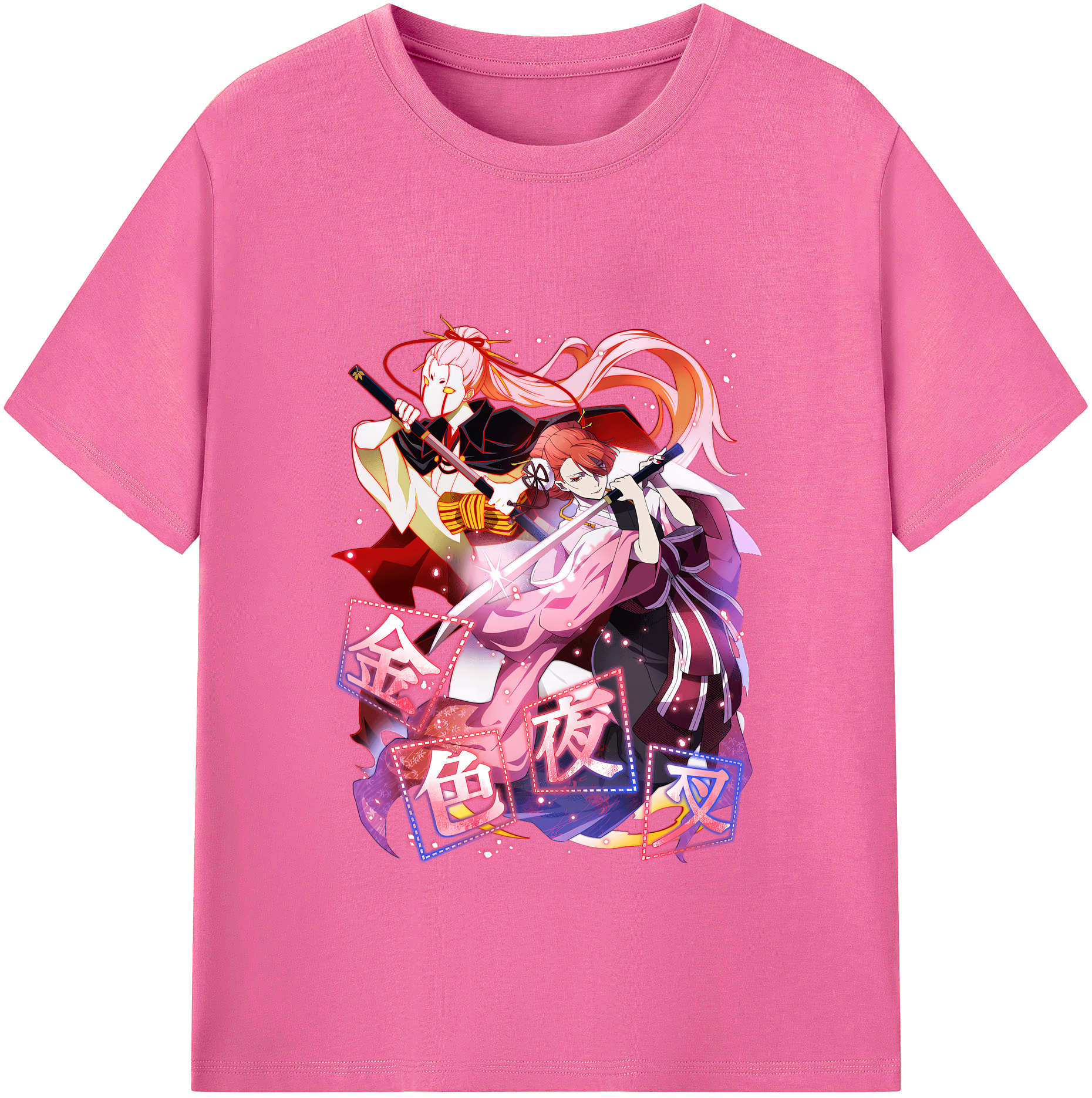 （画像用） 文豪ストレイドッグス Bungo Stray Dogs レディースカジュアルプリントTシャツ（綿100％）